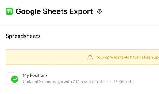 Eliminate data entry and save time with automated updates, each day